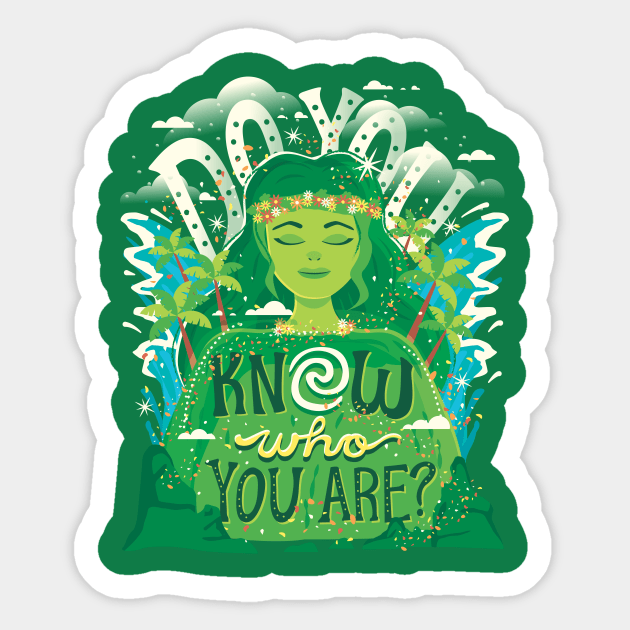 Know who you are Sticker by risarodil